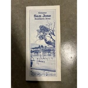 1981 San Jose Map - AAA - Campbell, Los Gatos, Monte Sereno, Saratoga, Cupertino